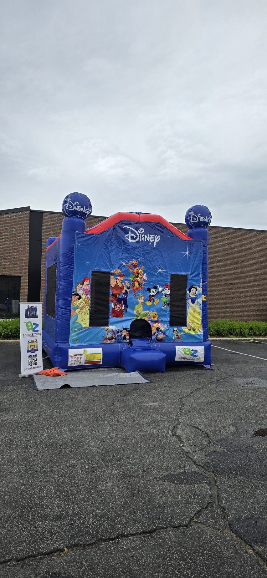 disney bounce castle